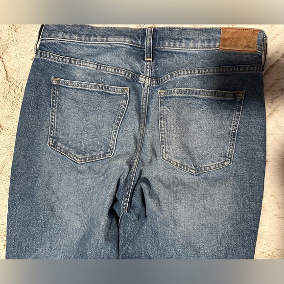J. Crew Distressed Ripped Straight Leg Jeans Size 28T - Picture 12 of 13